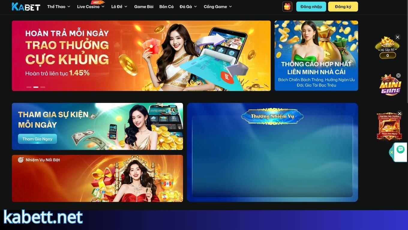 Kabet nhà cái cá cược uy tín 2026